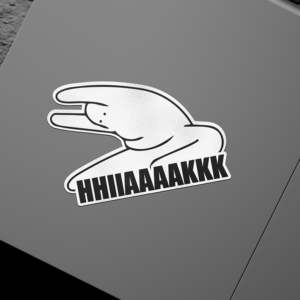 Hiiiiaaakk Sticker