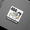 404 Semangat Not Found Sticker