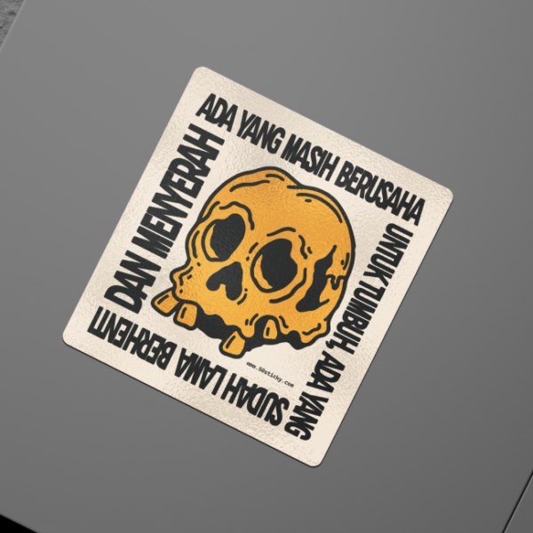 Terus Tumbuh Sticker