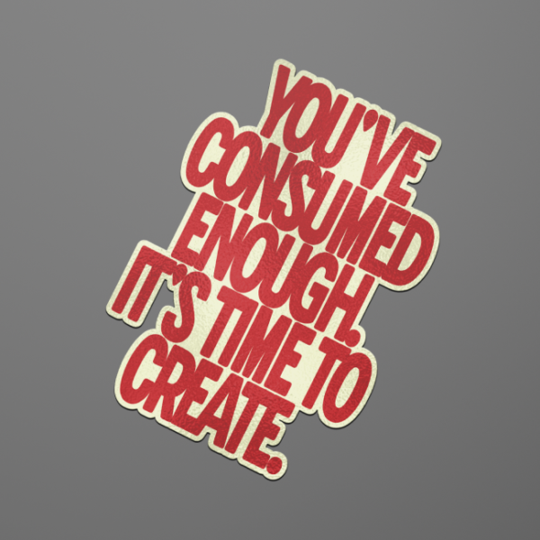 It's Time To Create Sticker
